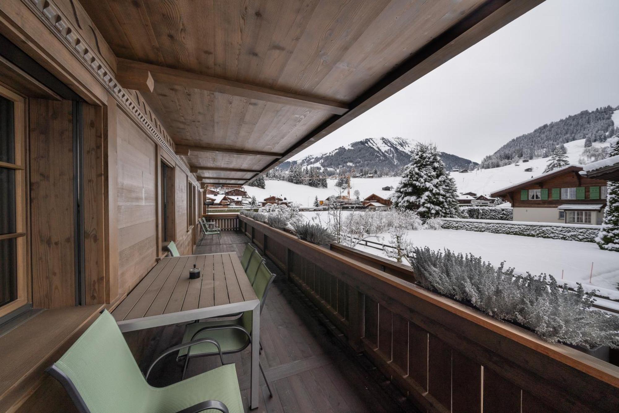 Swiss Hotel Apartments - Gstaad Exteriör bild